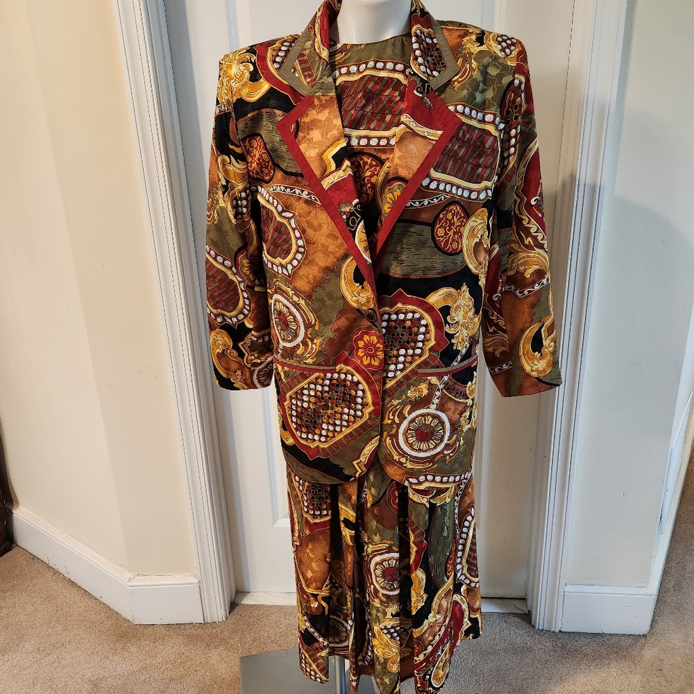 Howard Wolf Skirt 3 Piece Set Size 8